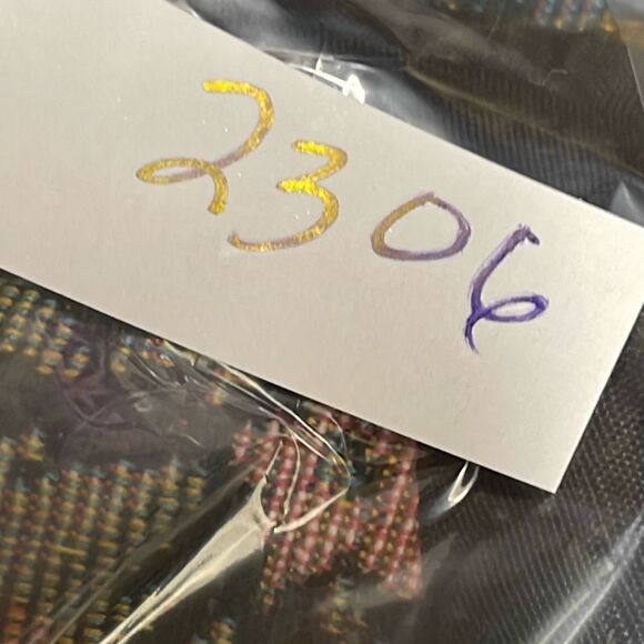 Vintage Backroad Blues tapestry size Medium button front vest. - Picture 5 of 5